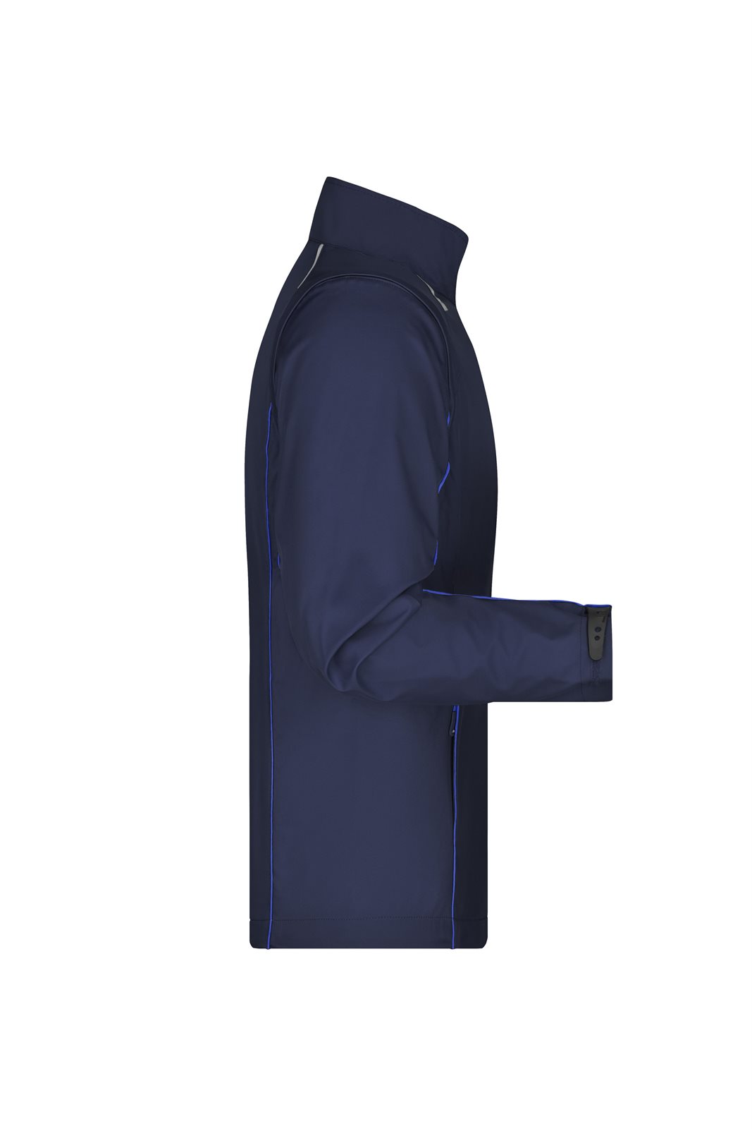 Jacke Herren Blau – Men's Zip-Off Softshell Jacket, Detailansicht