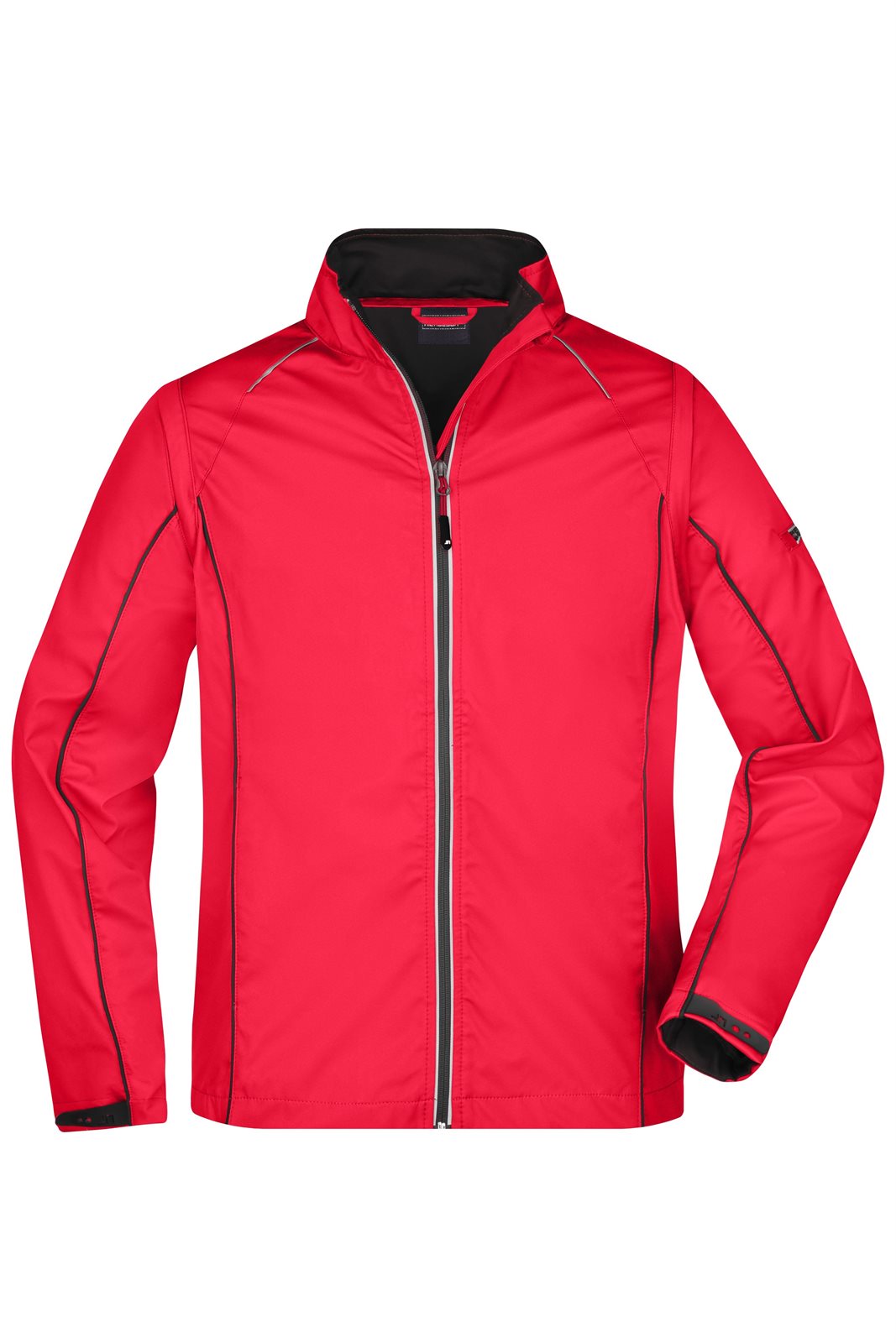 Jacke Herren Schwarz/Rot – Men's Zip-Off Softshell Jacket