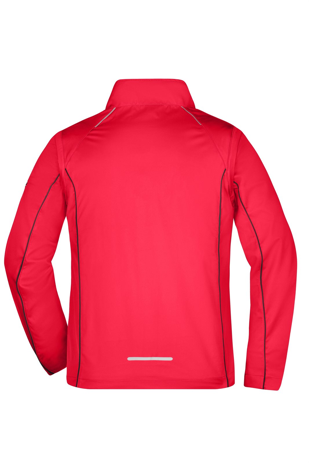 Jacke Herren Schwarz/Rot – Men's Zip-Off Softshell Jacket, Detailansicht