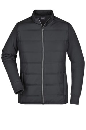 Jacke Damen Schwarz – Ladies' Hybrid Sweat Jacket