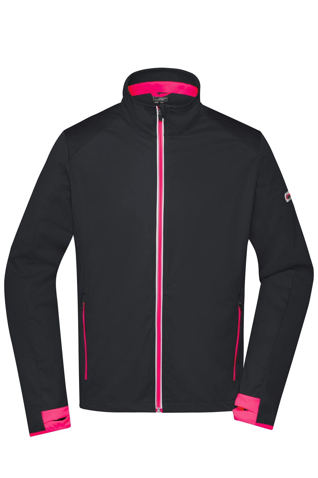 Jacke Herren Schwarz/Rot – Men's Sports Softshell Jacket
