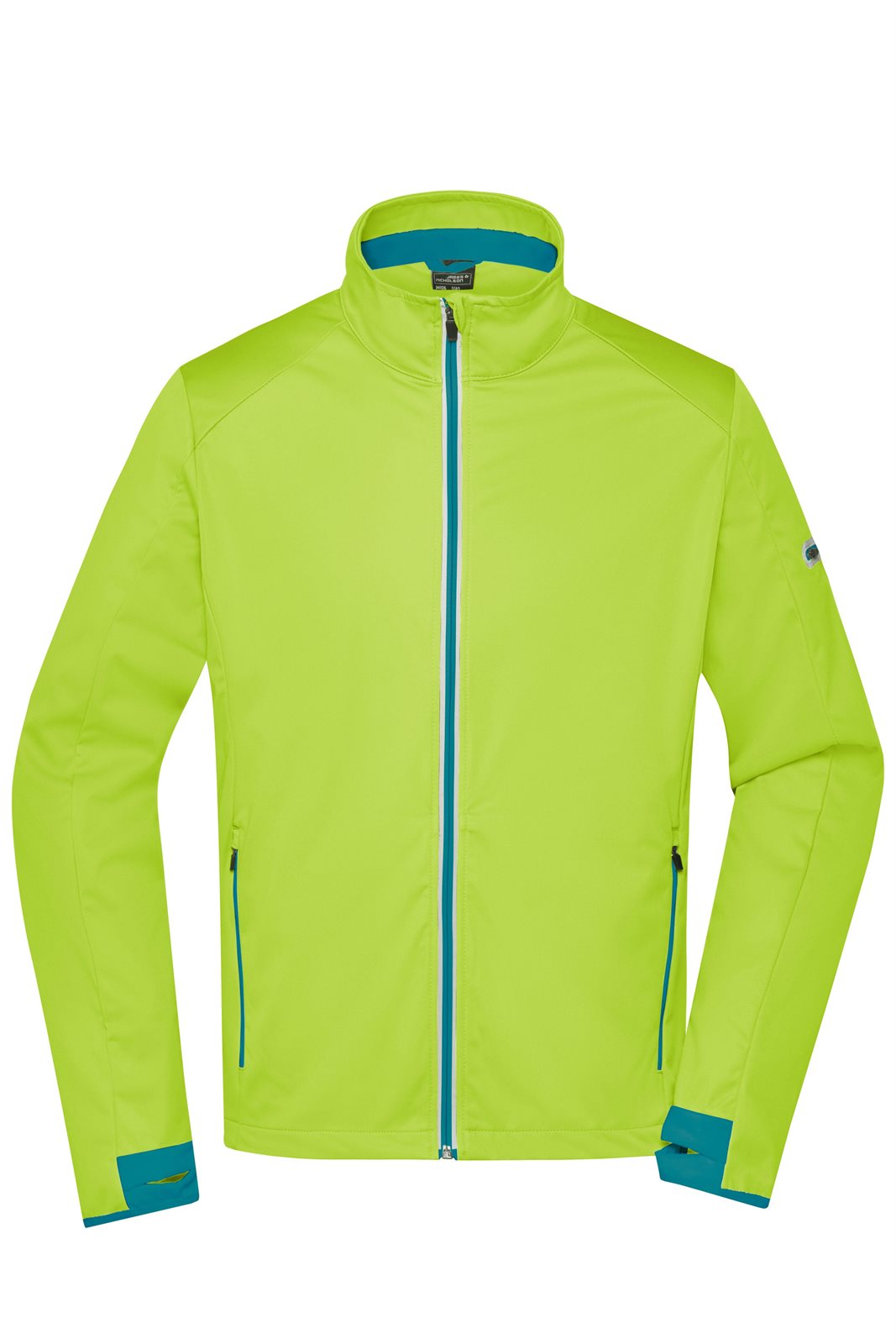Jacke Herren Gelb/Blau/Neon – Men's Sports Softshell Jacket