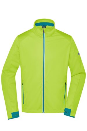 Jacke Herren Schwarz/Rot – Men's Sports Softshell Jacket