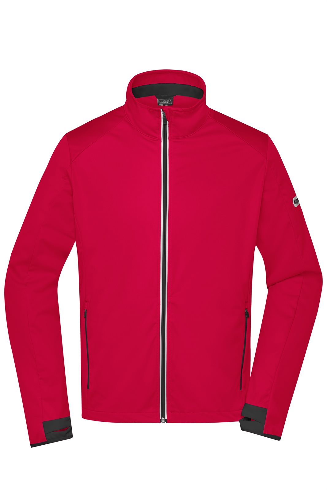 Jacke Herren Rot/Schwarz – Men's Sports Softshell Jacket