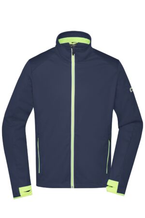 Jacke Herren Schwarz/Rot – Men's Sports Softshell Jacket
