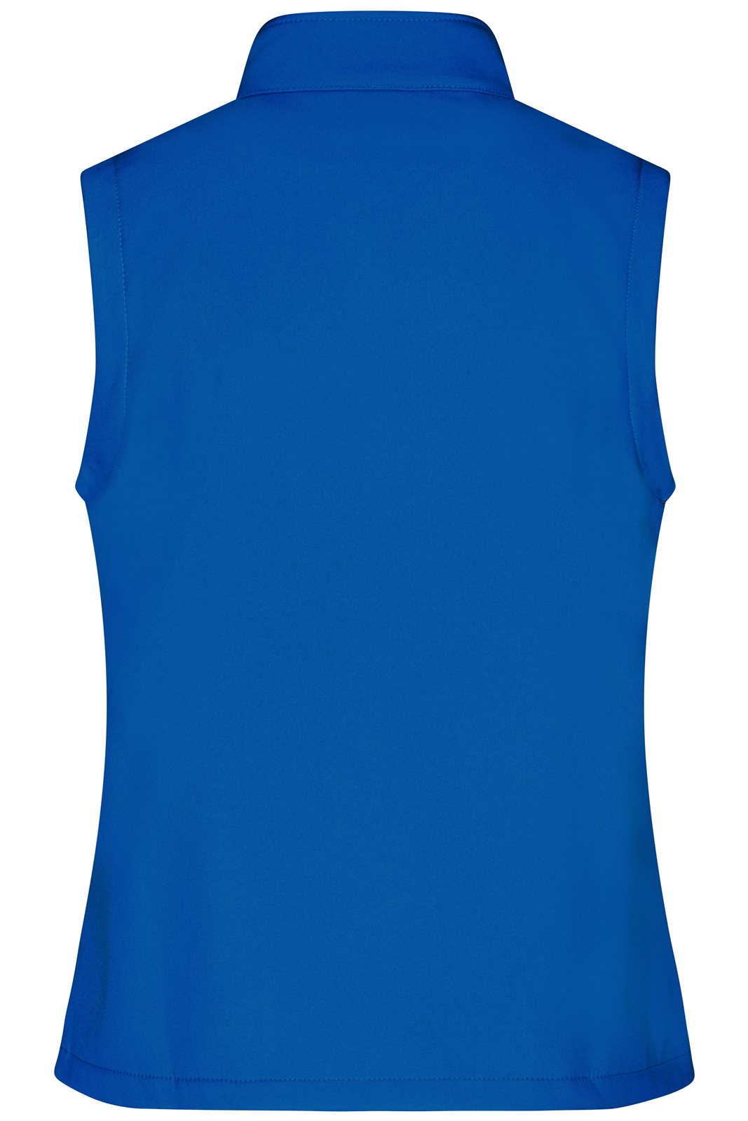 Weste Damen Blau – Ladies' Promo Softshell Vest, Detailansicht