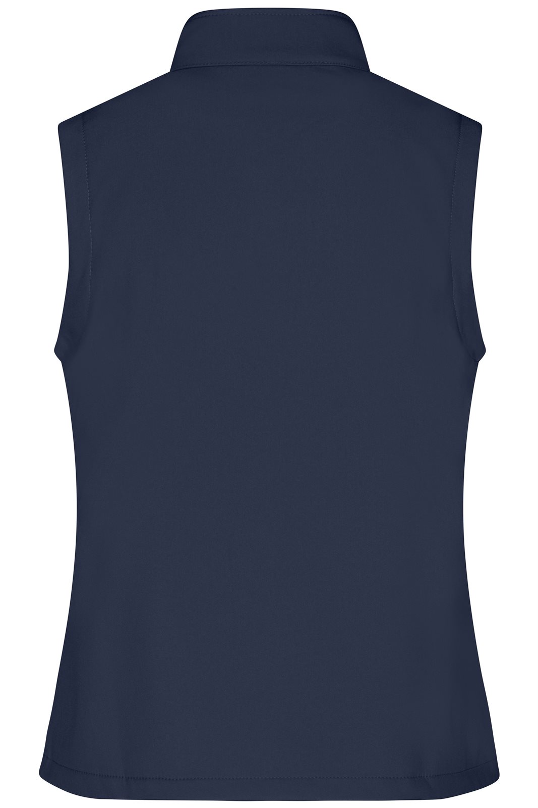 Weste Damen Blau – Ladies' Promo Softshell Vest, Detailansicht