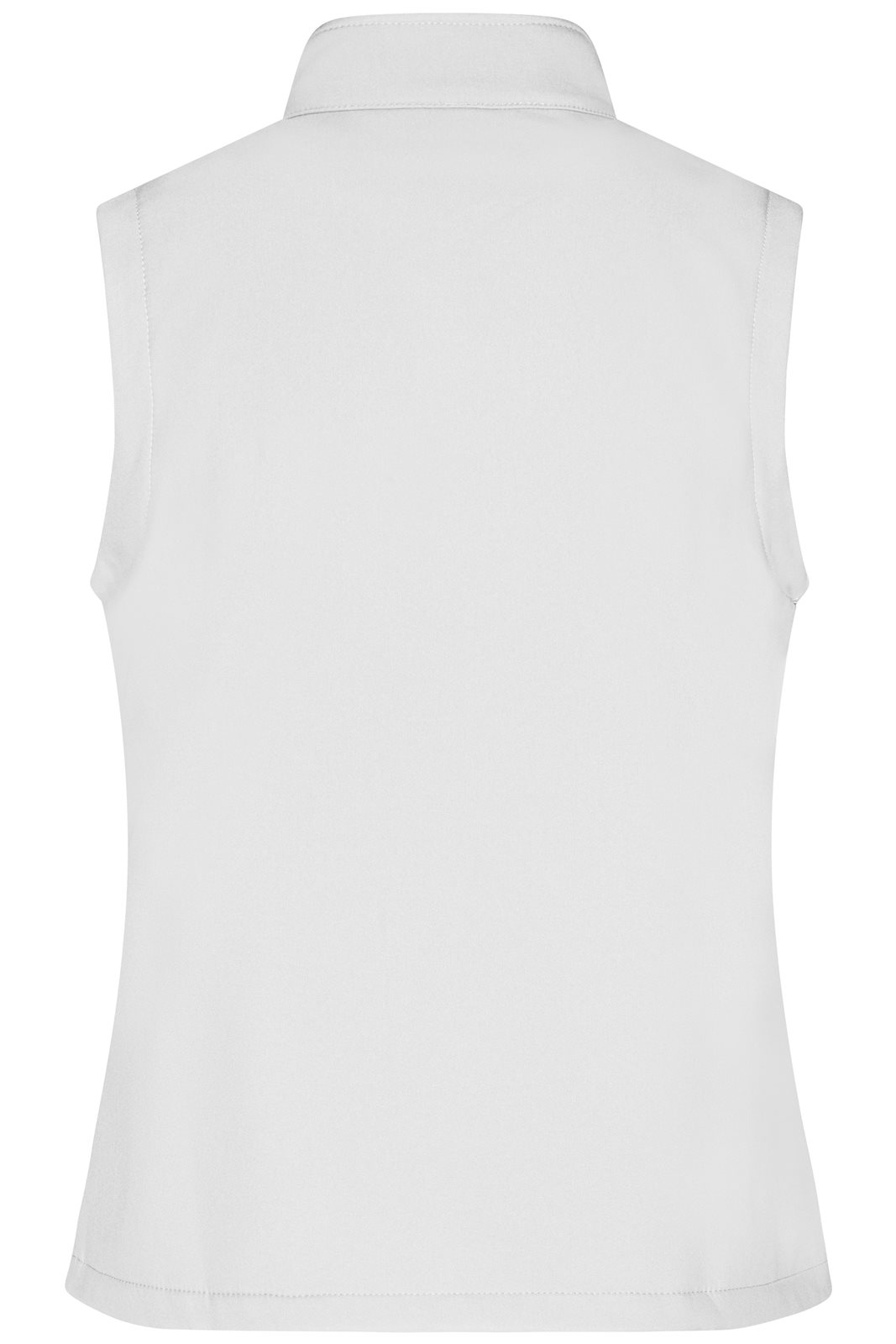 Weste Damen Weiß – Ladies' Promo Softshell Vest, Detailansicht