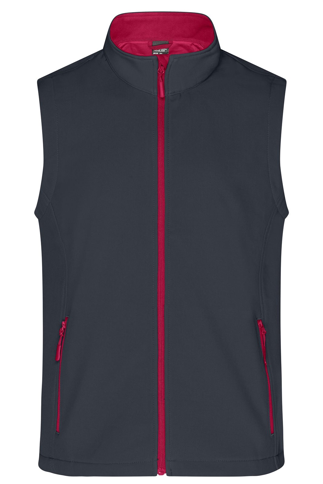 Weste Herren Grau/Rot – Men's Promo Softshell Vest