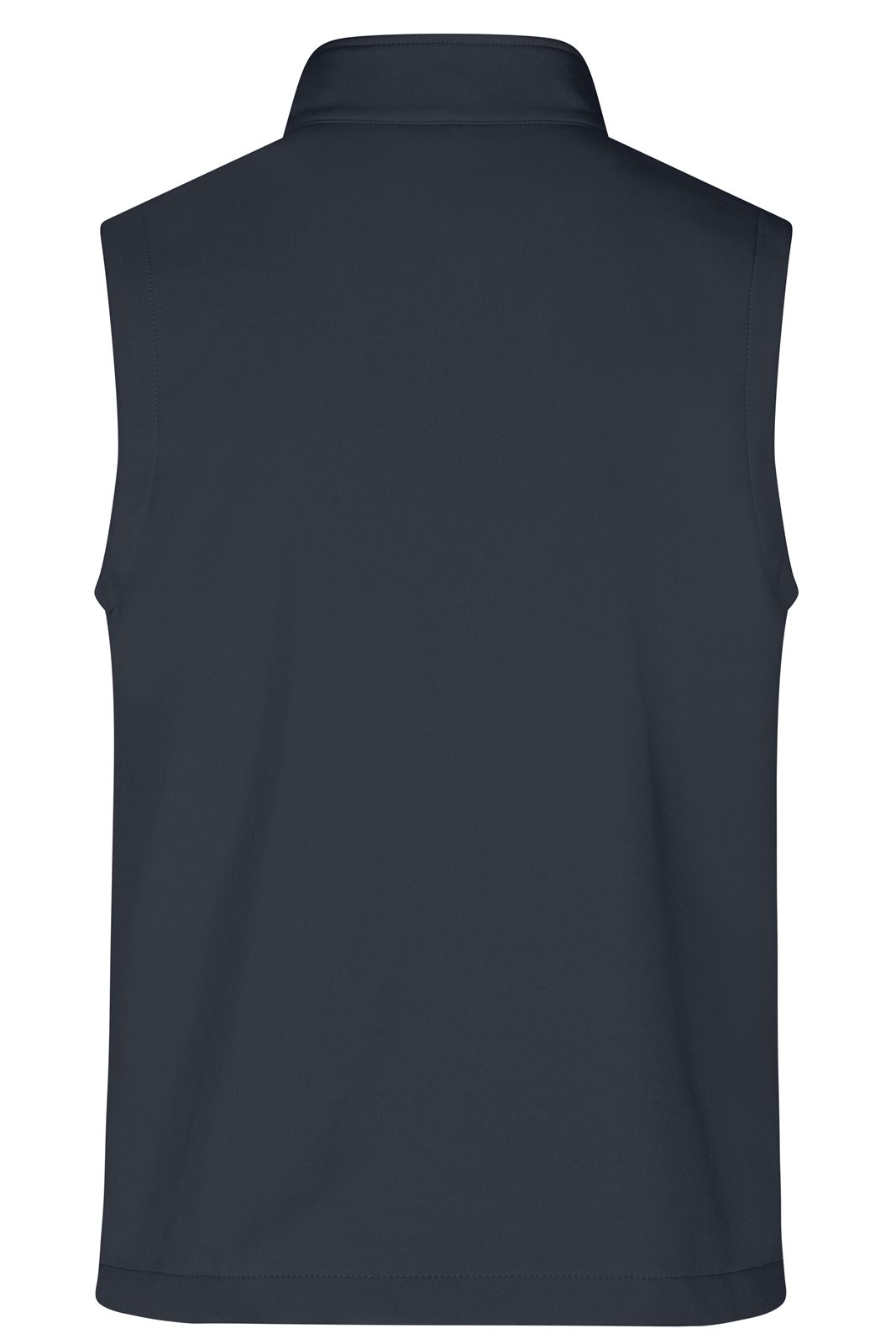 Weste Herren Grau/Rot – Men's Promo Softshell Vest, Detailansicht