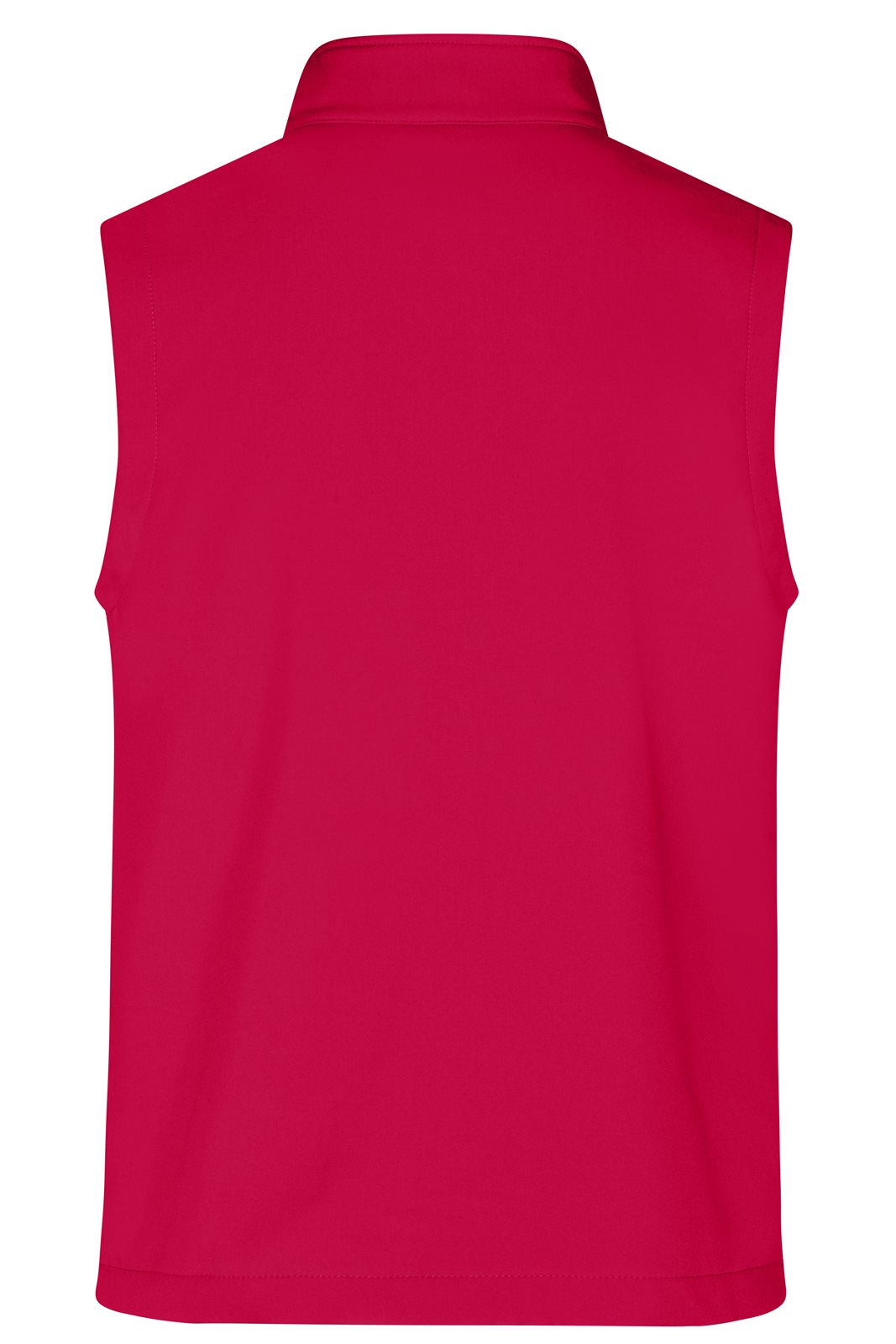 Weste Herren Schwarz/Rot – Men's Promo Softshell Vest, Detailansicht