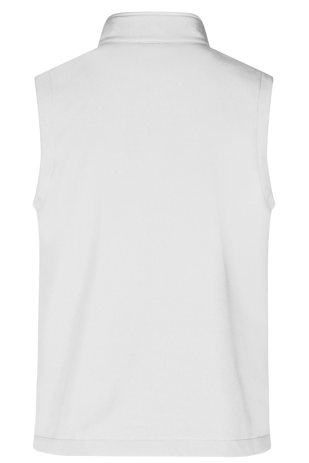 Weste Herren Weiß – Men's Promo Softshell Vest, Detailansicht