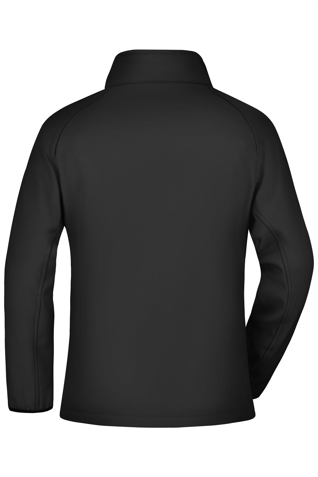 Jacke Damen Schwarz – Ladies' Promo Softshell Jacket, Detailansicht