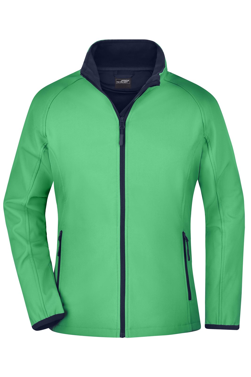 Jacke Damen Blau/Grün – Ladies' Promo Softshell Jacket