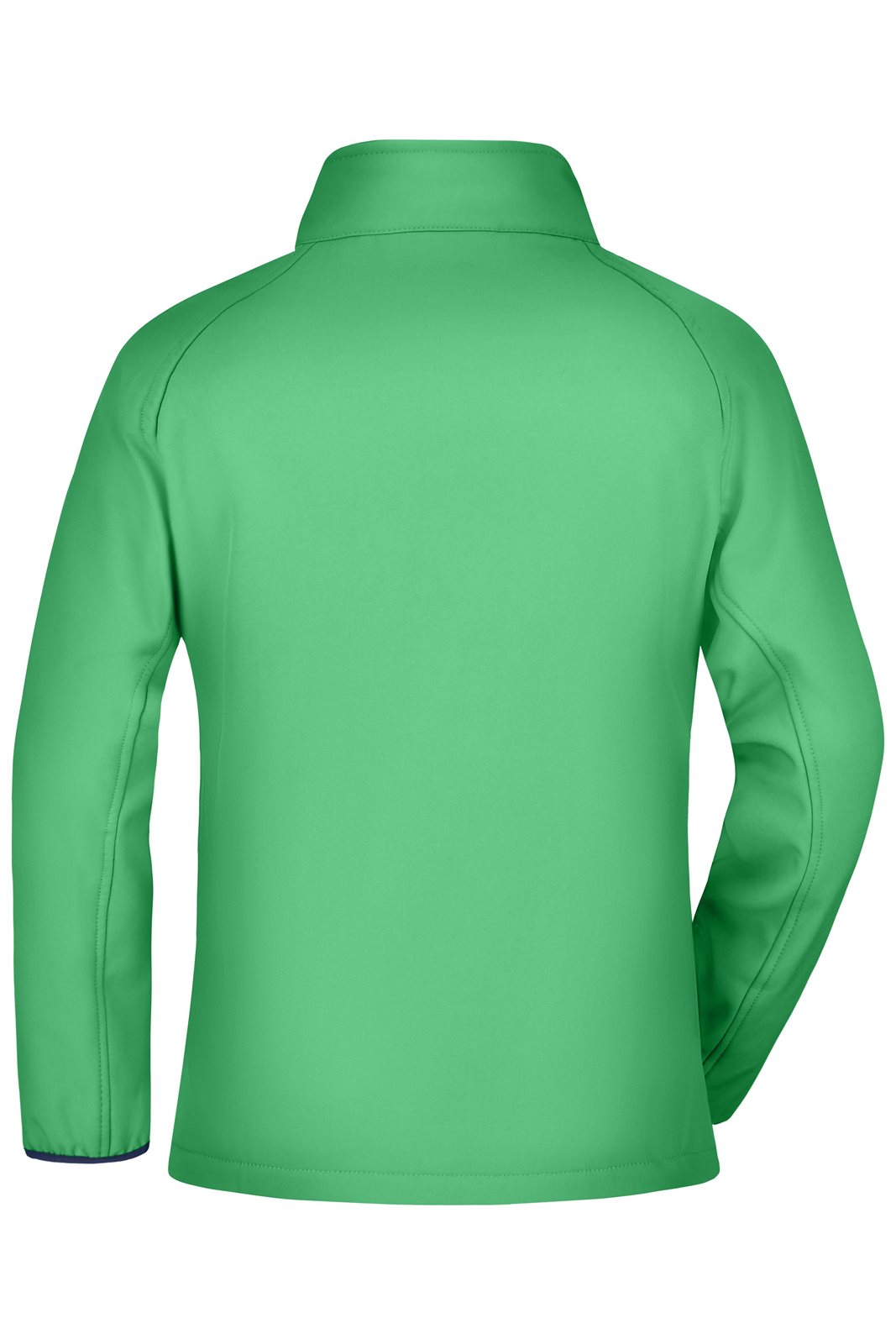 Jacke Damen Blau/Grün – Ladies' Promo Softshell Jacket, Detailansicht