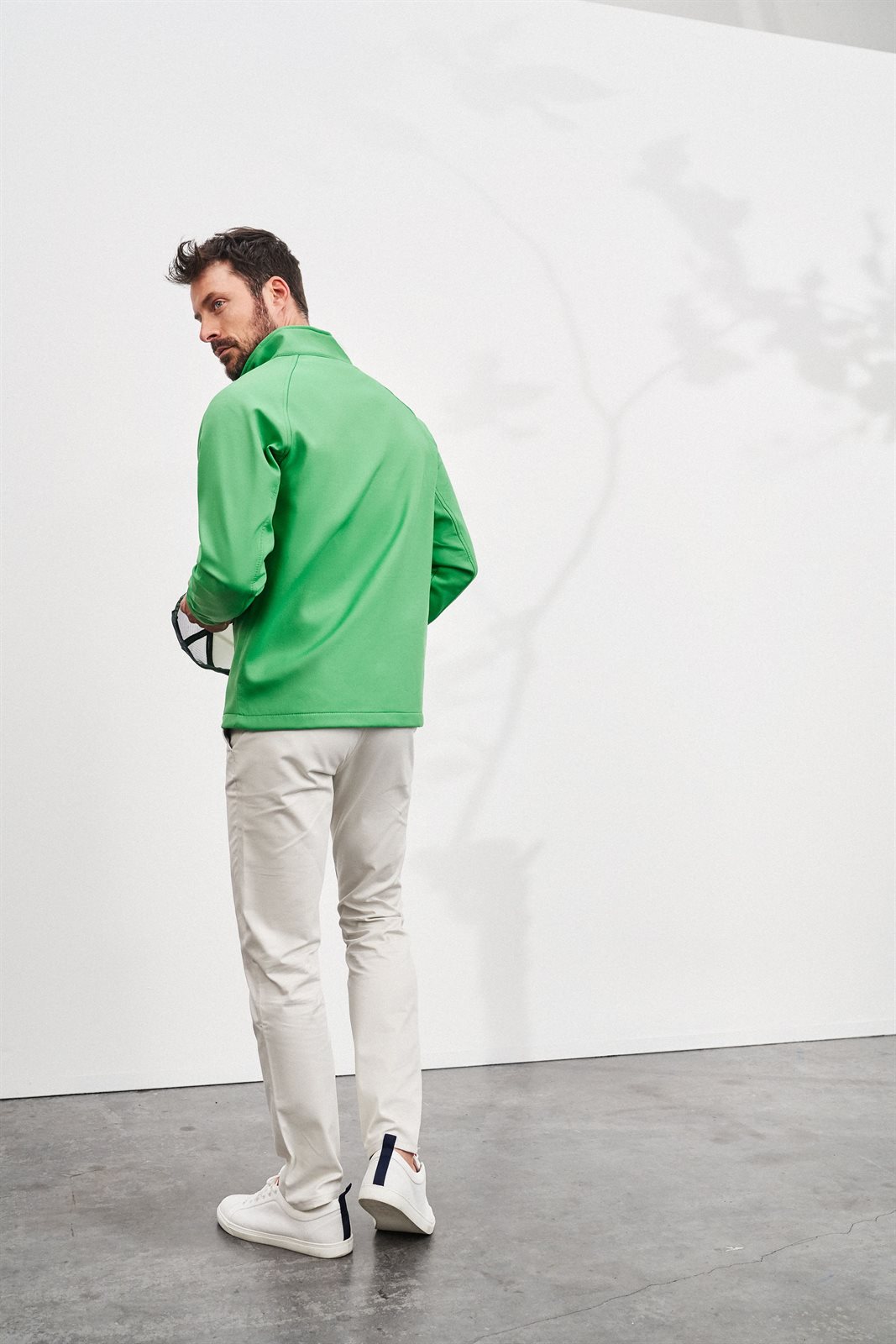 Jacke Herren – Men's Promo Softshell Jacket, Detailansicht