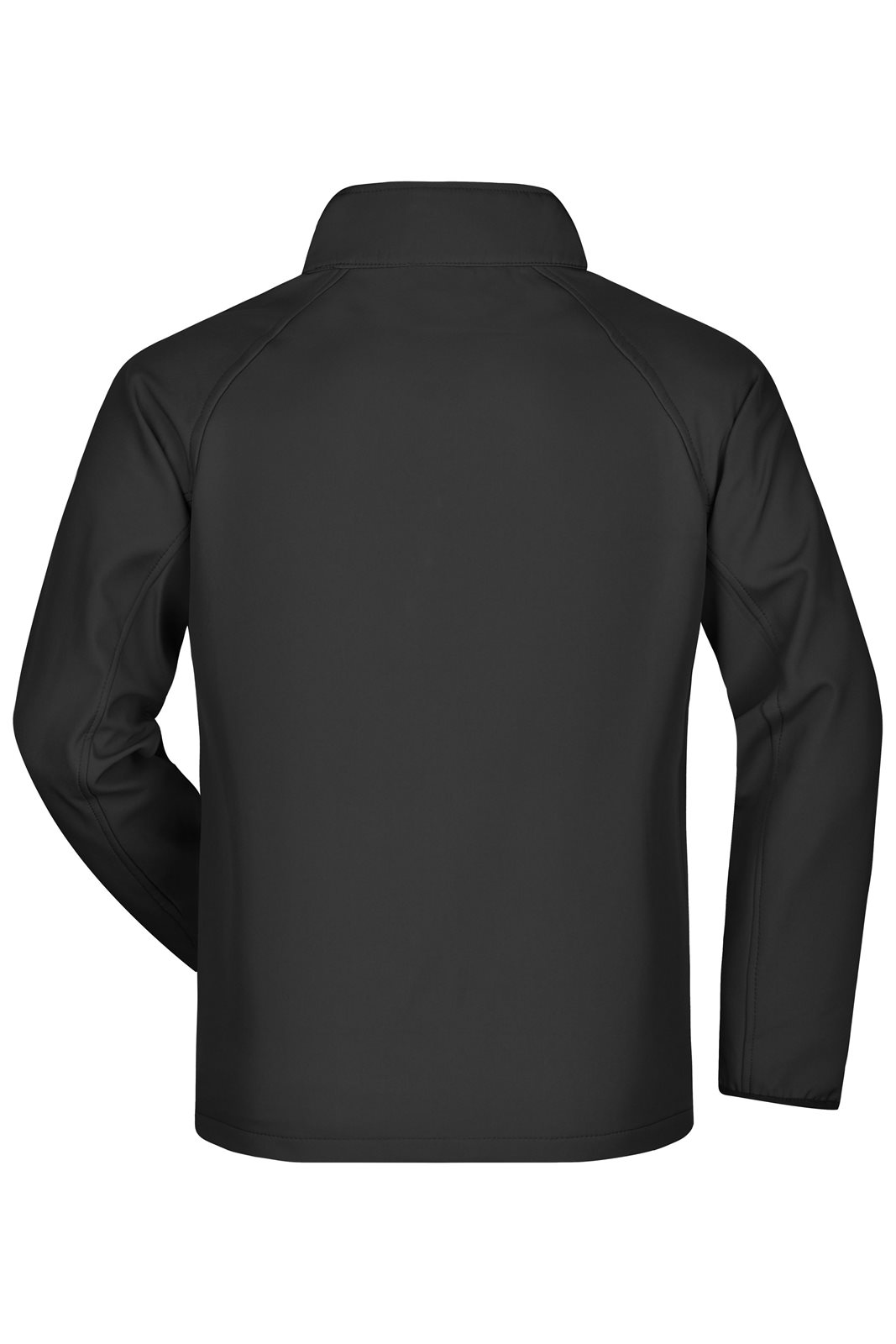 Jacke Herren Schwarz – Men's Promo Softshell Jacket, Detailansicht