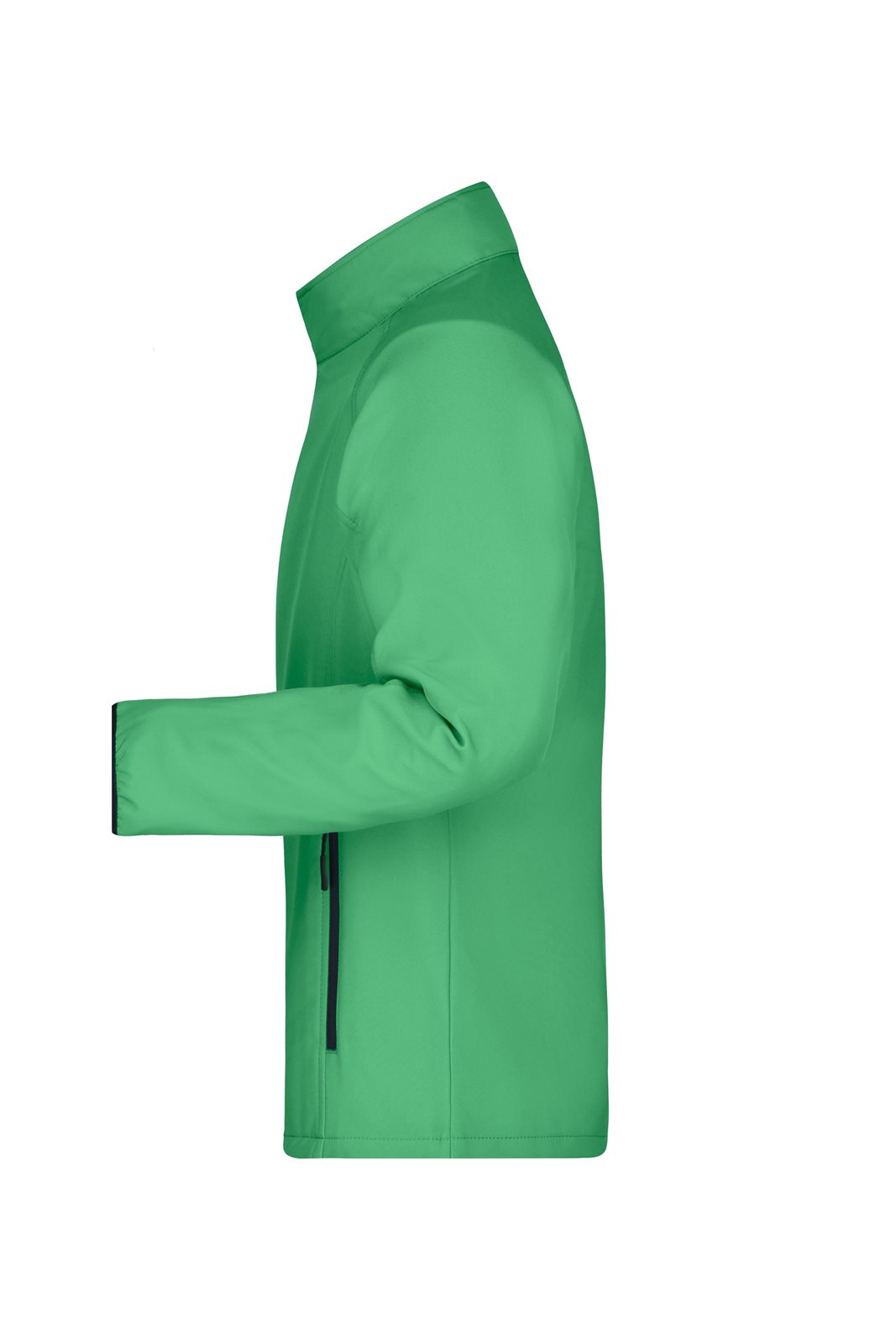 Jacke Herren Blau/Grün – Men's Promo Softshell Jacket, Detailansicht