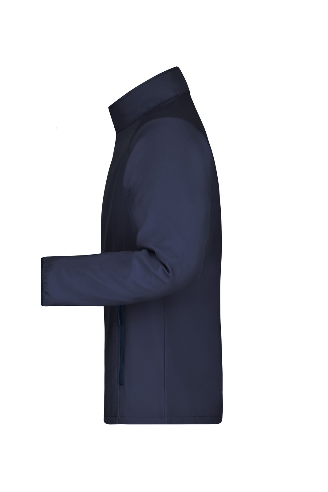 Jacke Herren Blau – Men's Promo Softshell Jacket, Detailansicht