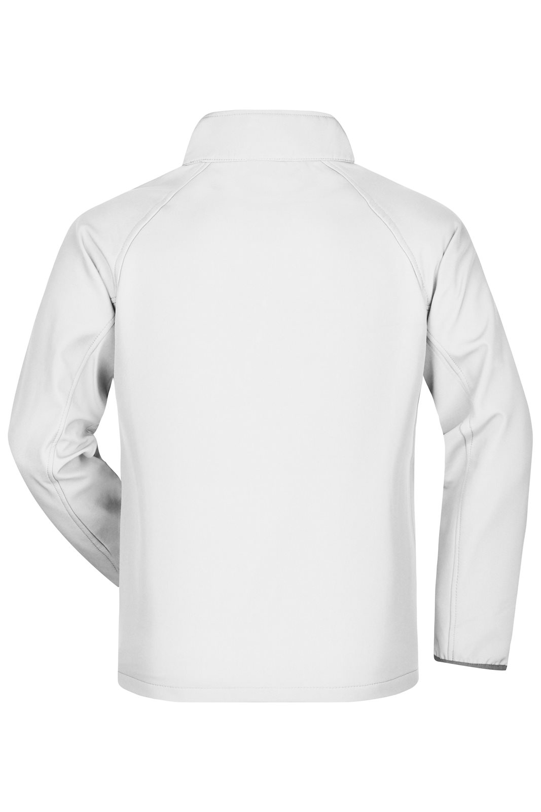 Jacke Herren Weiß – Men's Promo Softshell Jacket, Detailansicht