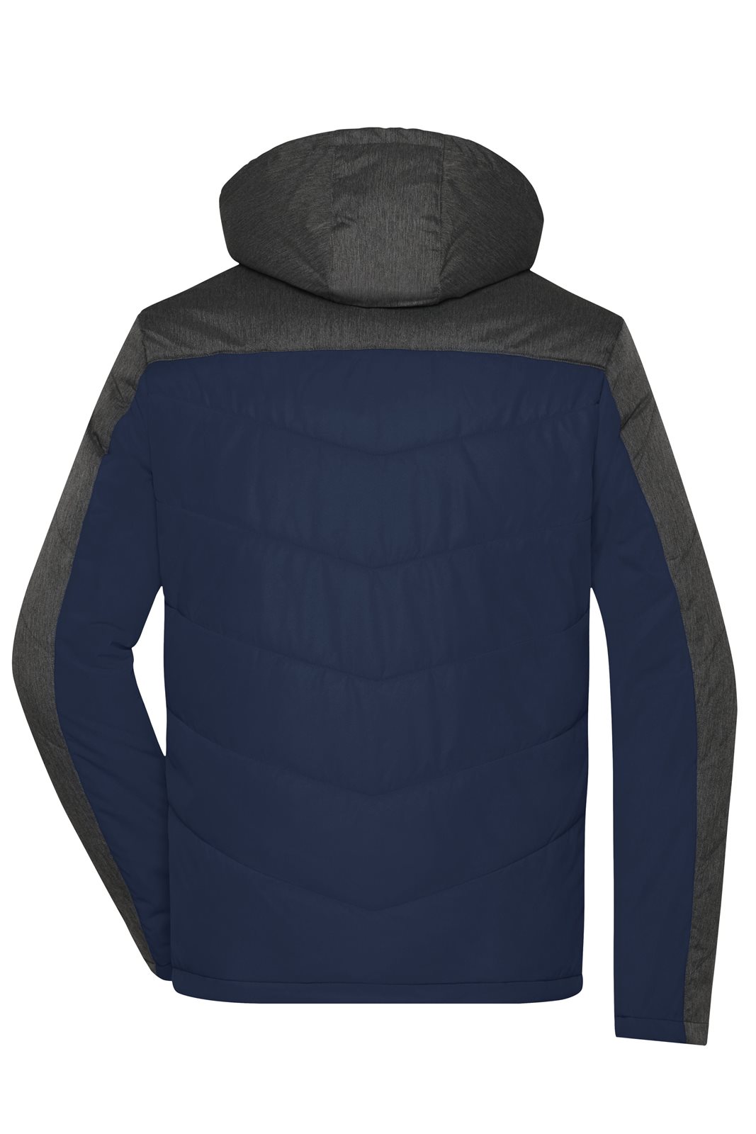 Jacke Herren Blau/Grau – Men's Winter Jacket, Detailansicht