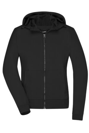 Jacke Damen Schwarz – Ladies' Hooded Softshell Jacket