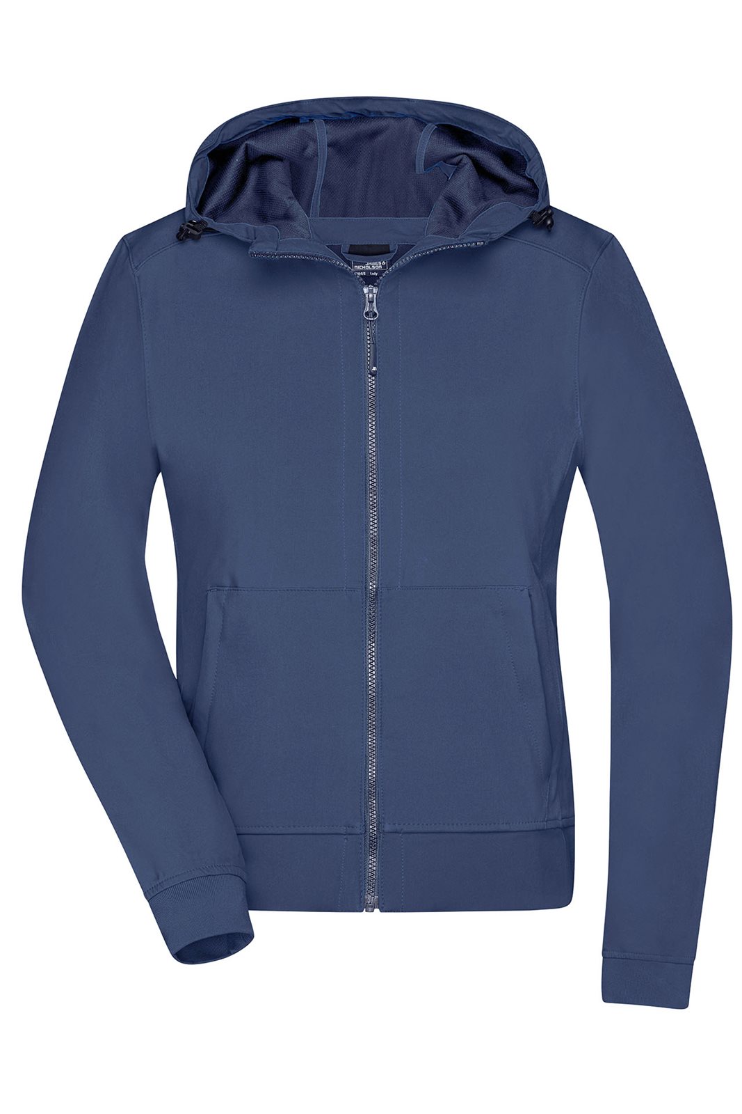 Jacke Damen Blau – Ladies' Hooded Softshell Jacket