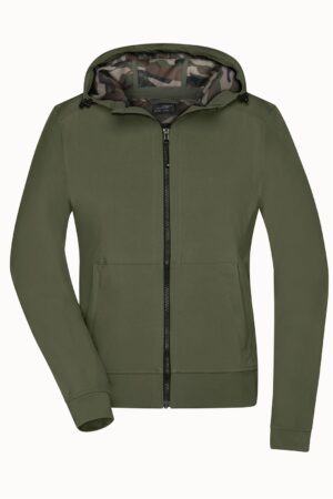 Jacke Damen Schwarz – Ladies' Hooded Softshell Jacket