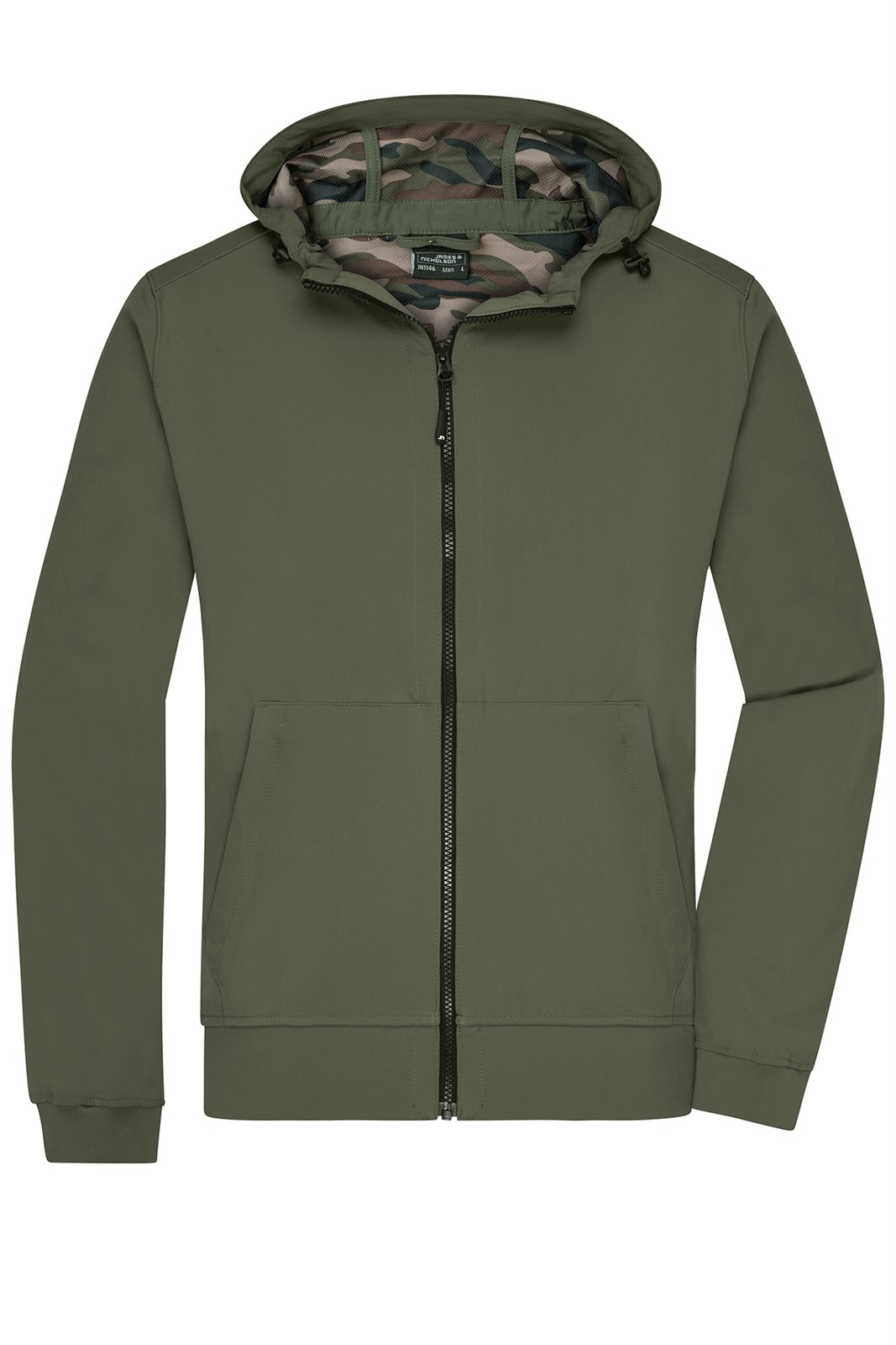 Jacke Herren Grün/Oliv – Men's Hooded Softshell Jacket