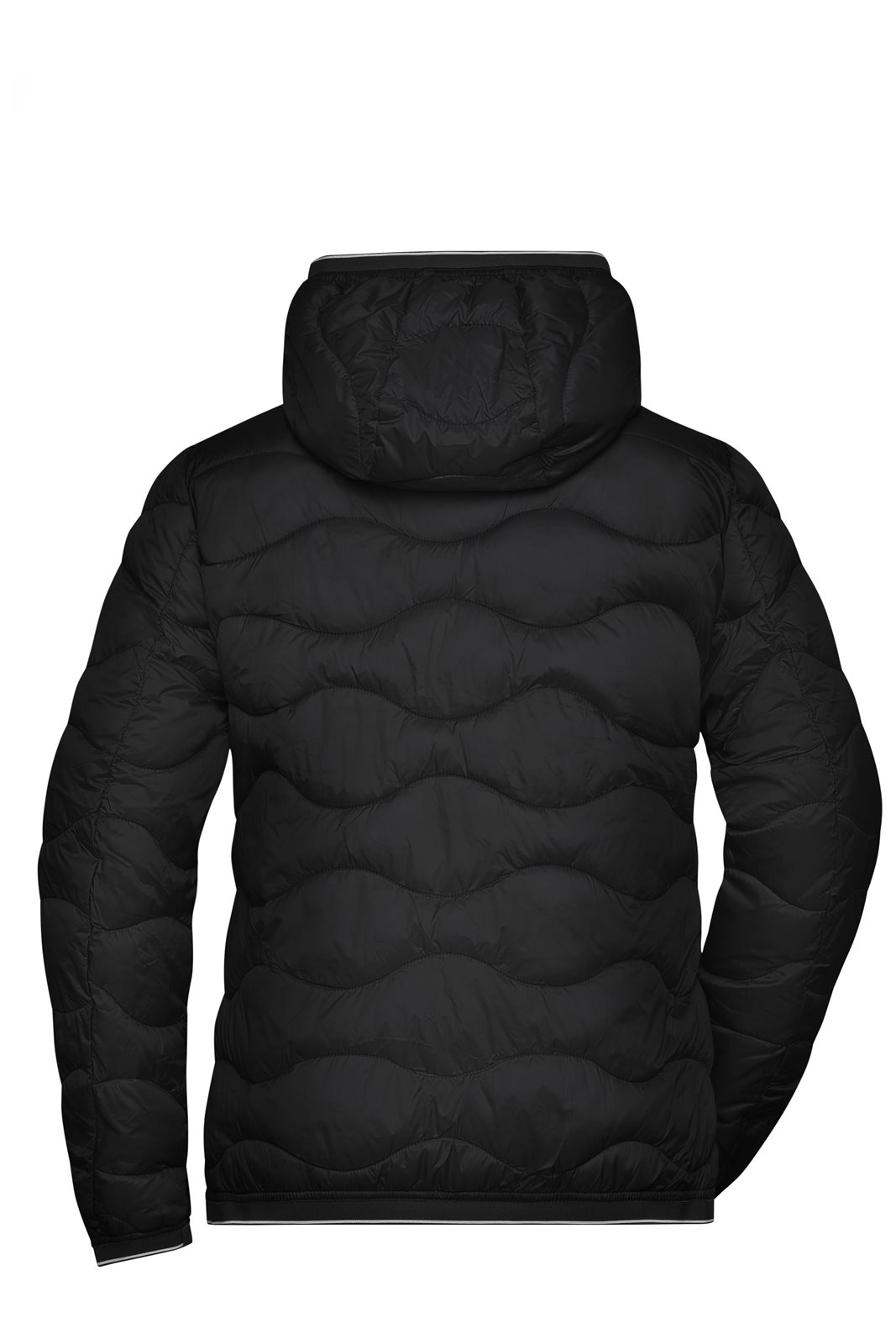 Jacke Damen Schwarz – Ladies' Padded Jacket, Detailansicht