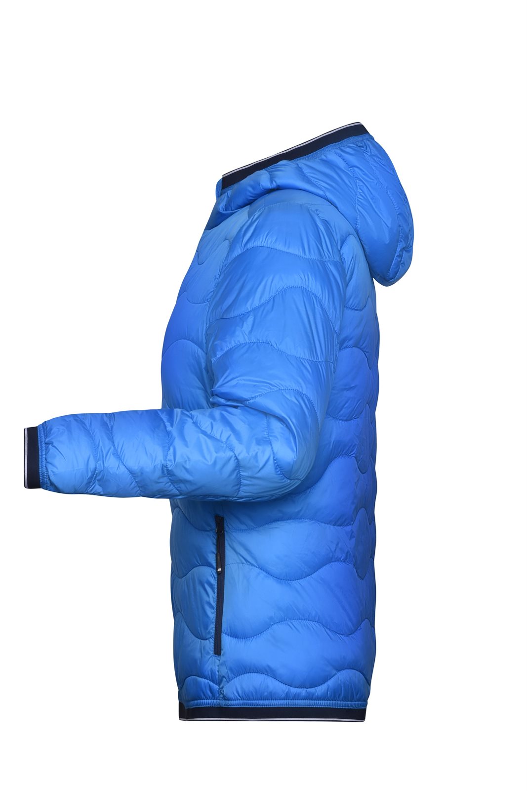 Jacke Damen Blau – Ladies' Padded Jacket, Detailansicht