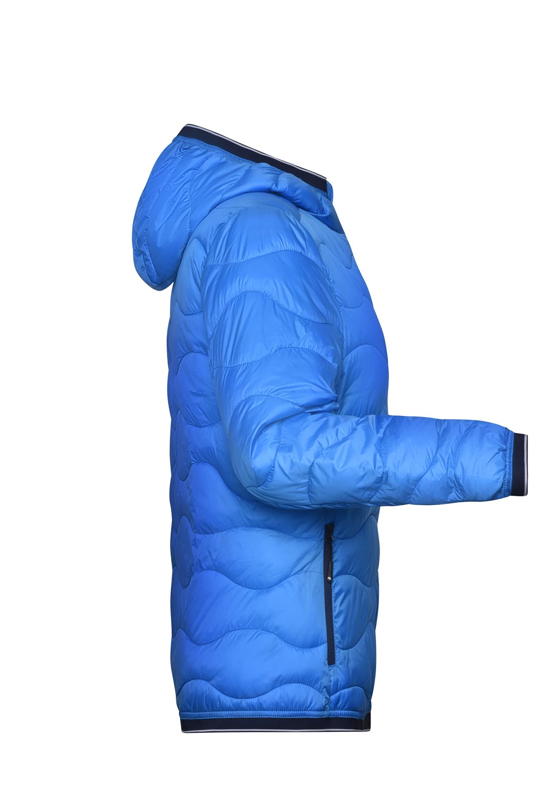 Jacke Damen Blau – Ladies' Padded Jacket, Detailansicht