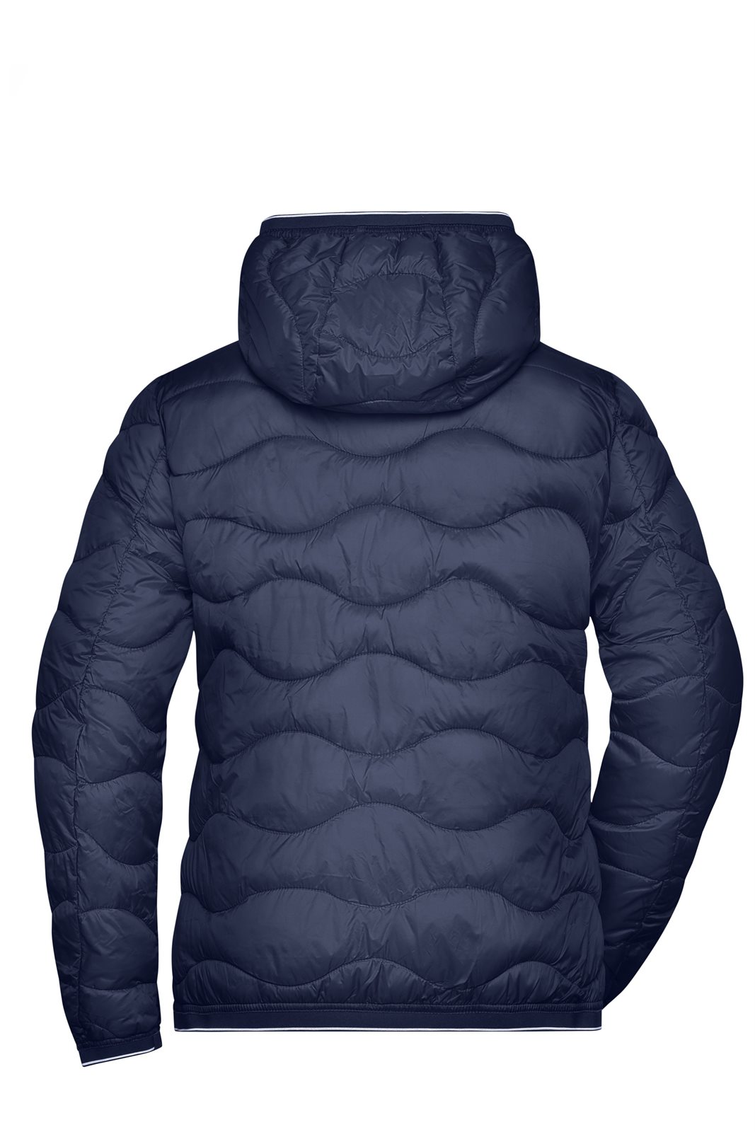 Jacke Damen Blau/Grau – Ladies' Padded Jacket, Detailansicht