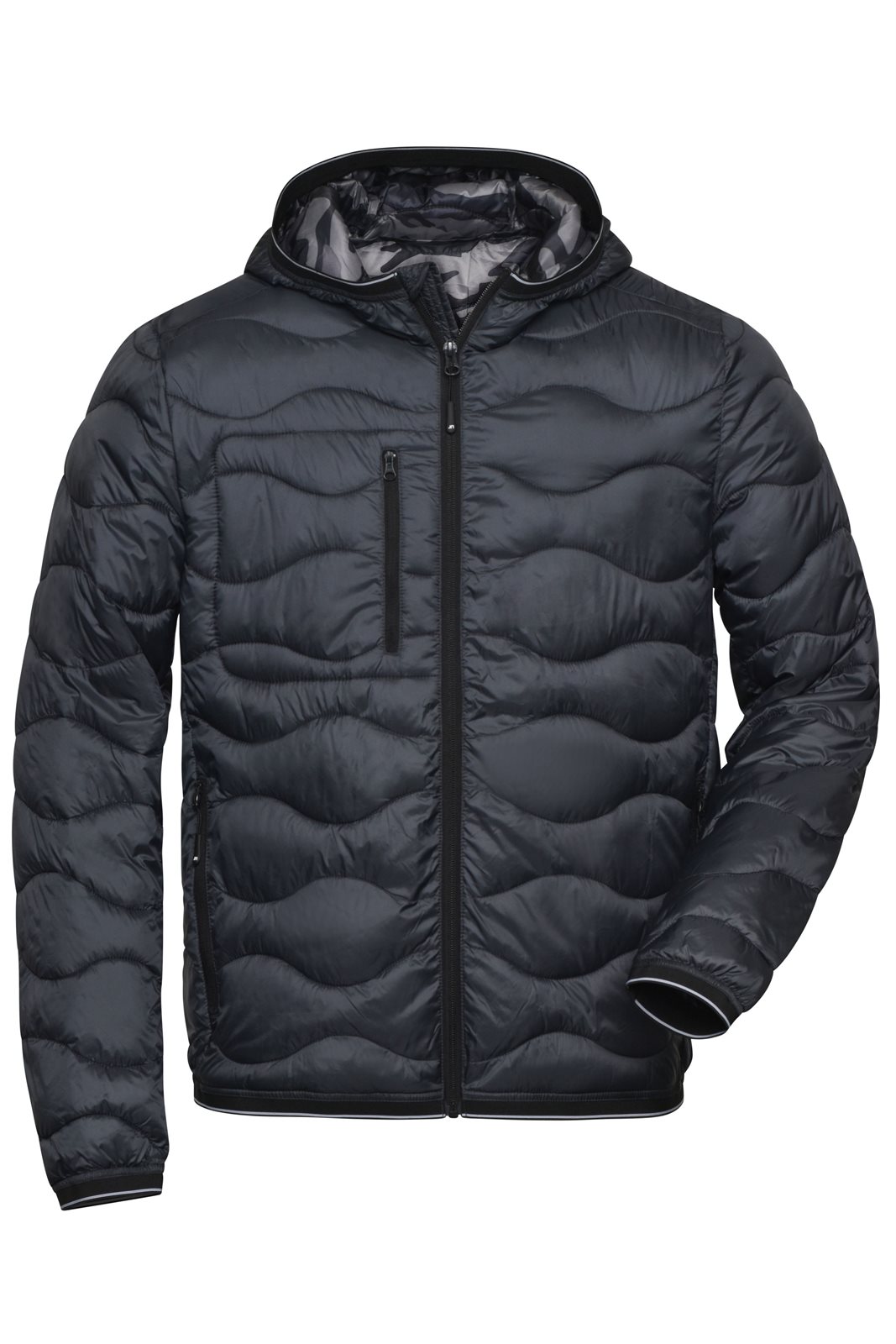 Jacke Herren Grau/Braun – Men's Padded Jacket