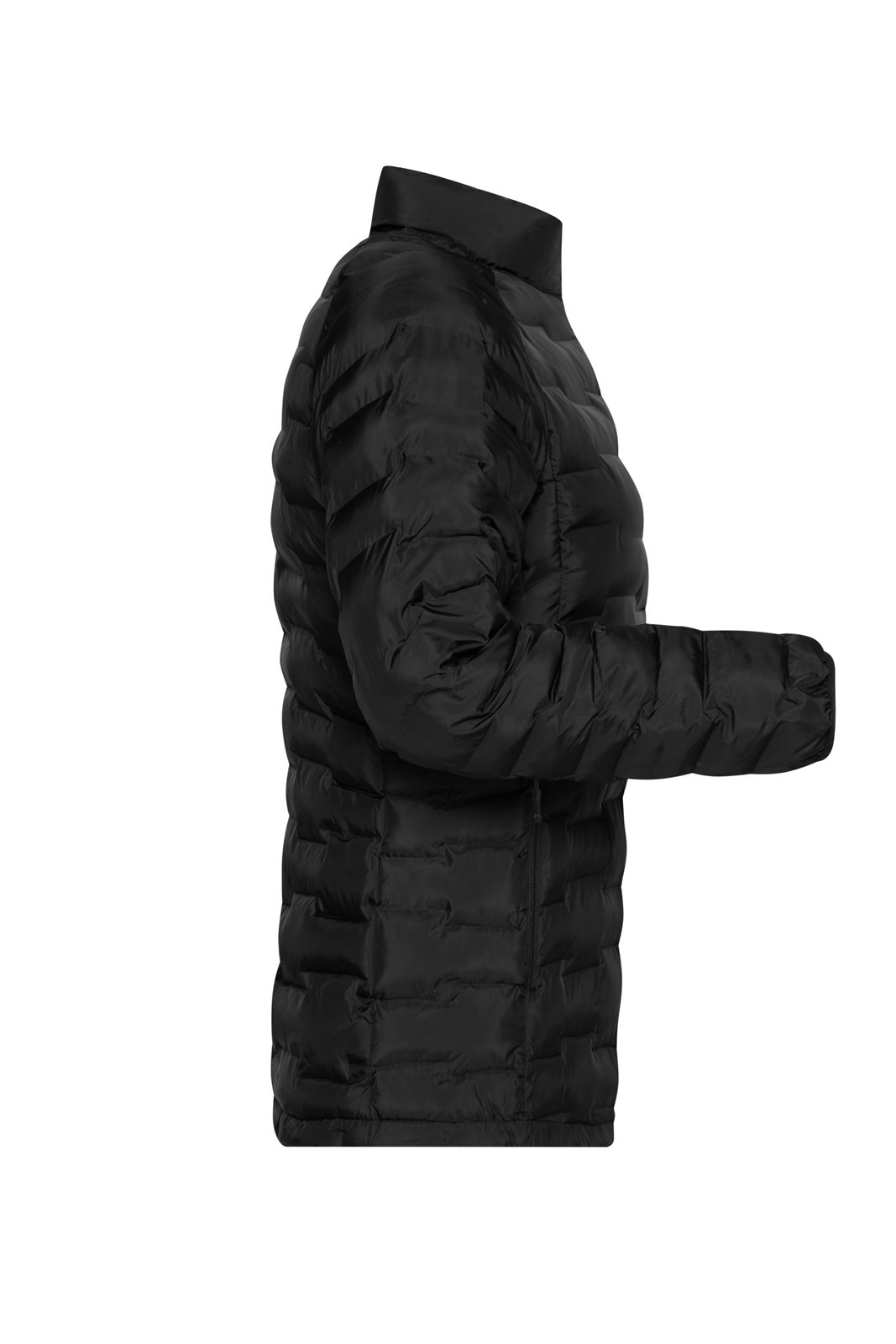 Jacke Damen Schwarz – Ladies' Modern Padded Jacket GRS, Detailansicht