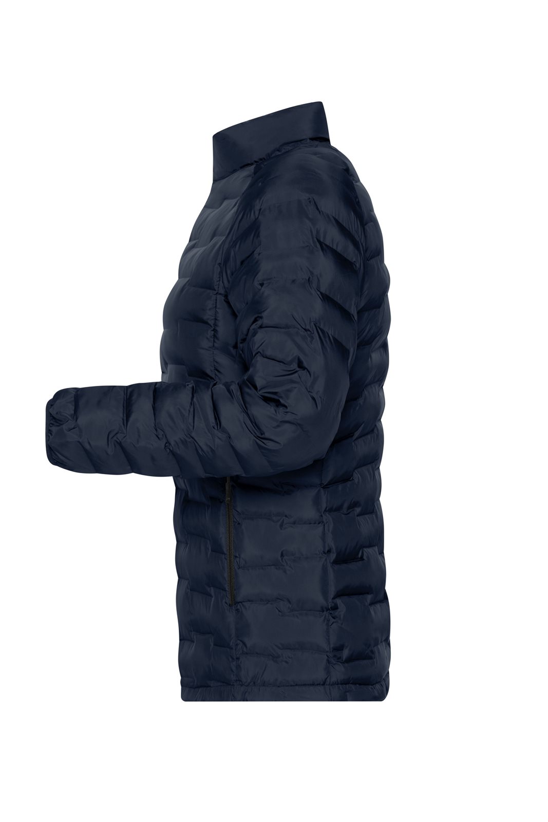Jacke Damen Blau – Ladies' Modern Padded Jacket GRS, Detailansicht