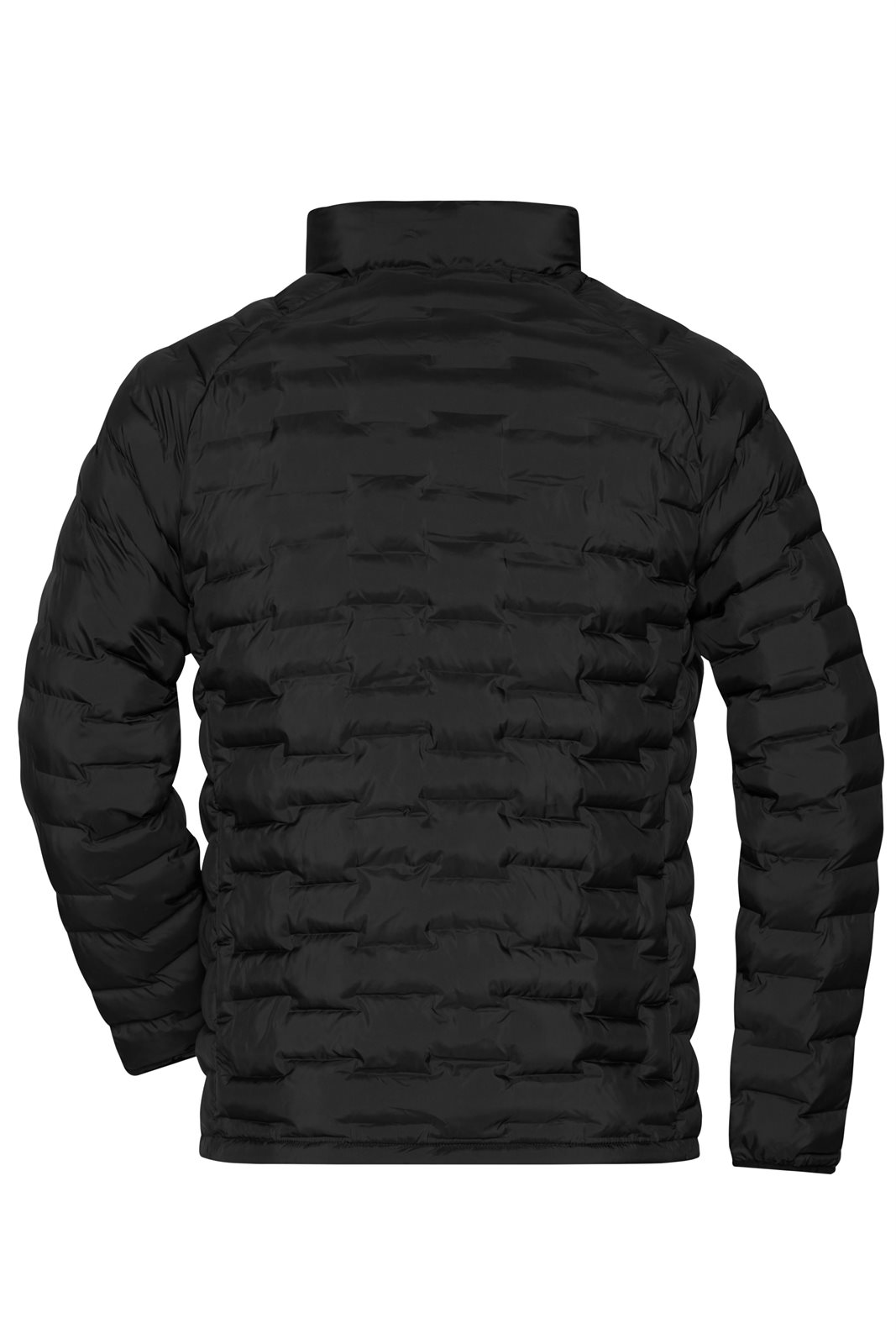Jacke Herren Schwarz – Men's Modern Padded Jacket GRS, Detailansicht