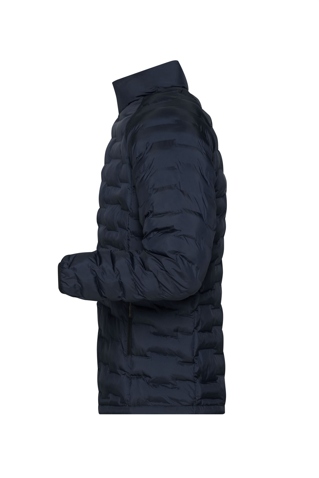 Jacke Herren Blau – Men's Modern Padded Jacket GRS, Detailansicht