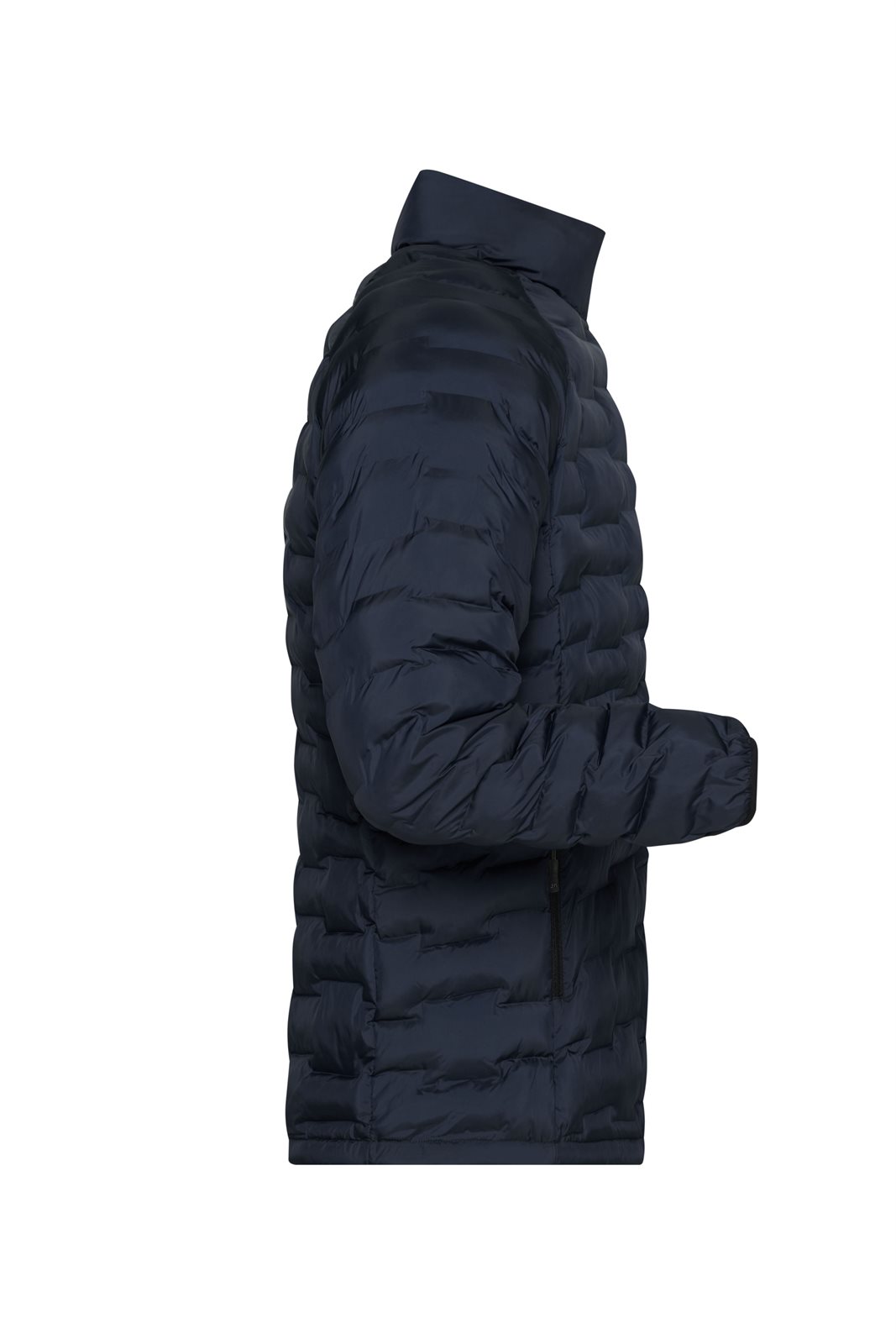 Jacke Herren Blau – Men's Modern Padded Jacket GRS, Detailansicht