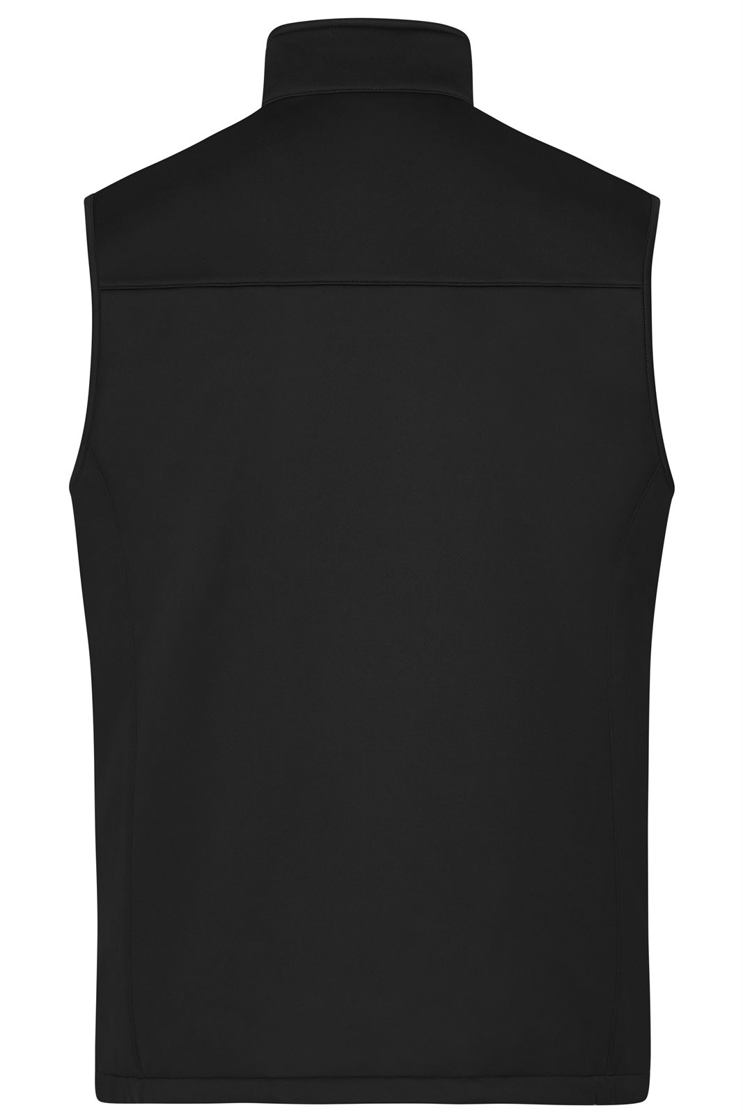 Weste Herren Schwarz – Men's Softshell Vest GRS, Detailansicht