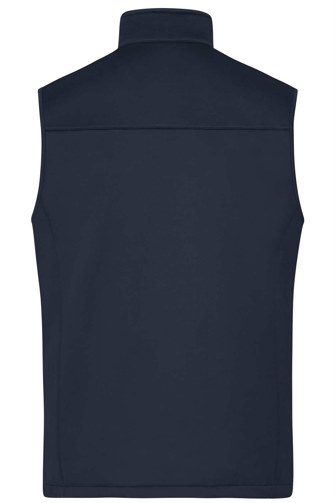 Weste Herren Blau – Men's Softshell Vest GRS, Detailansicht