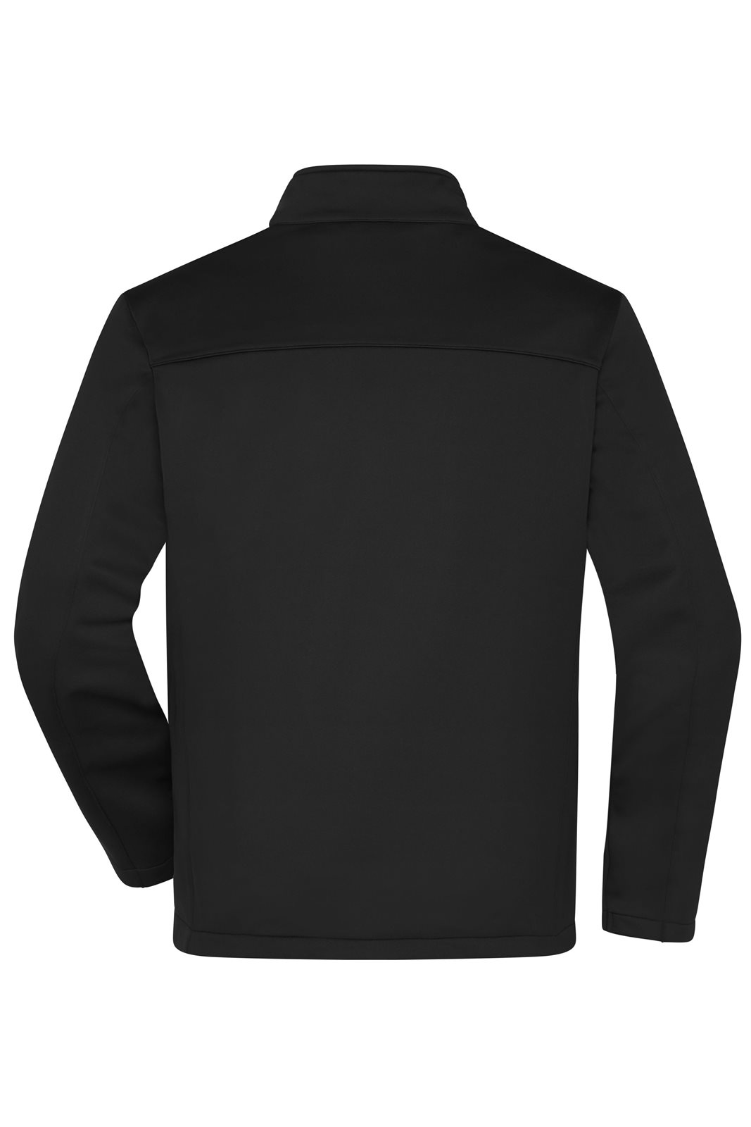 Jacke Herren Schwarz – Men's Softshell Jacket GRS, Detailansicht