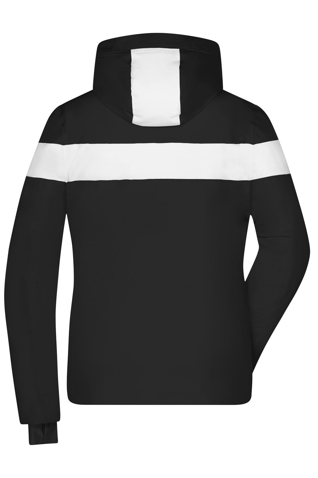 Jacke Damen Weiß/Schwarz – Ladies' Wintersport Jacket, Detailansicht