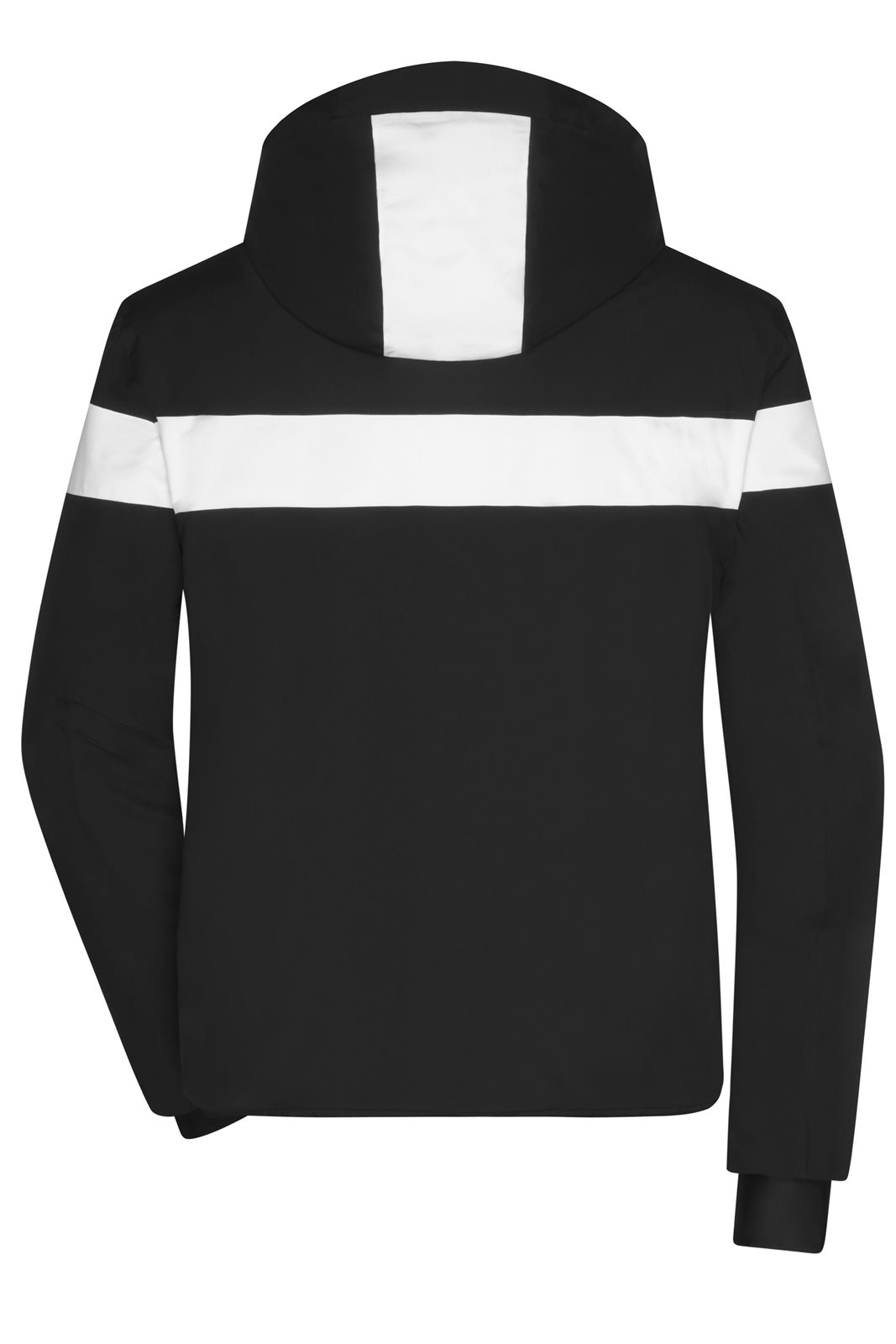 Jacke Herren Weiß/Schwarz – Men's Wintersport Jacket, Detailansicht