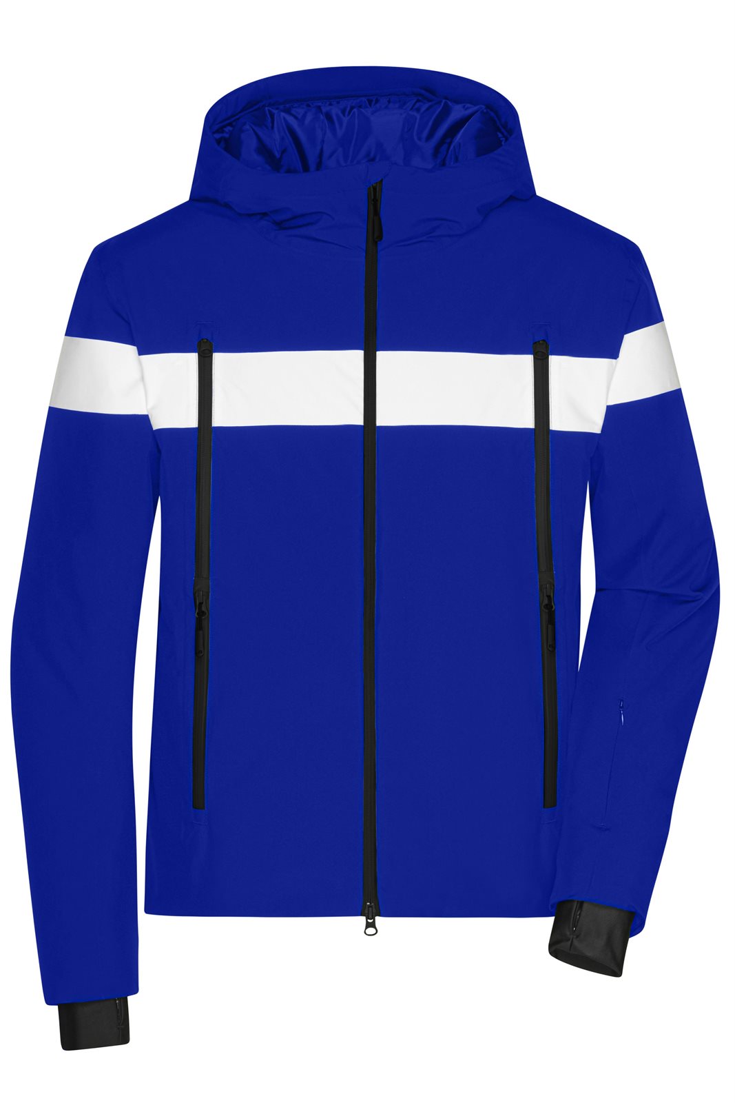 Jacke Herren Weiß/Blau – Men's Wintersport Jacket