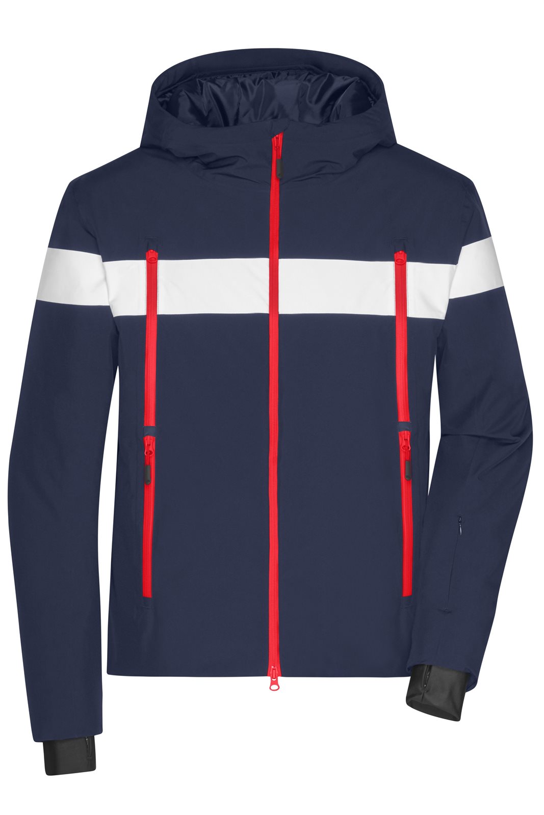 Jacke Herren Weiß/Blau – Men's Wintersport Jacket