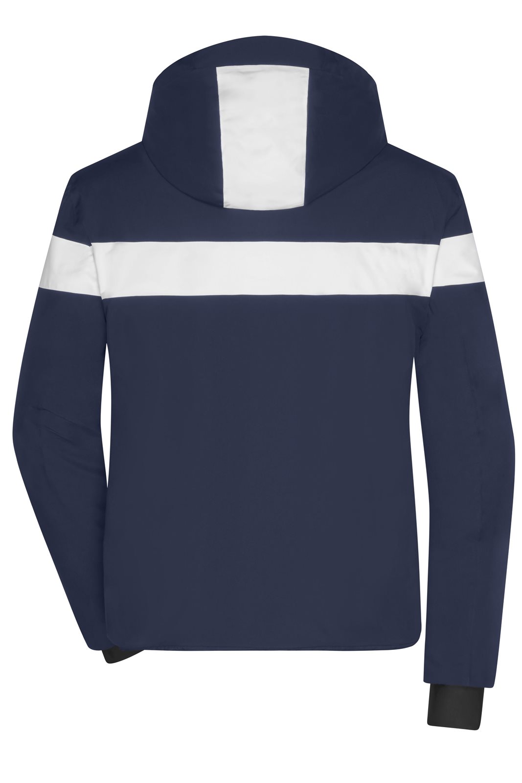 Jacke Herren Weiß/Blau – Men's Wintersport Jacket, Detailansicht