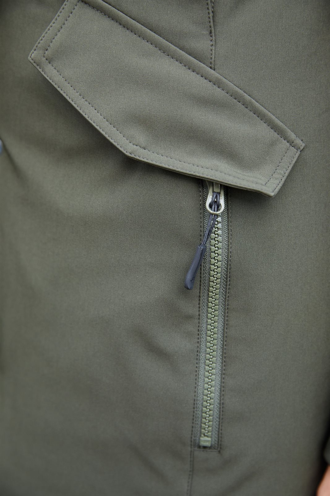 Mantel Damen – Ladies' Business Parka, Detailansicht