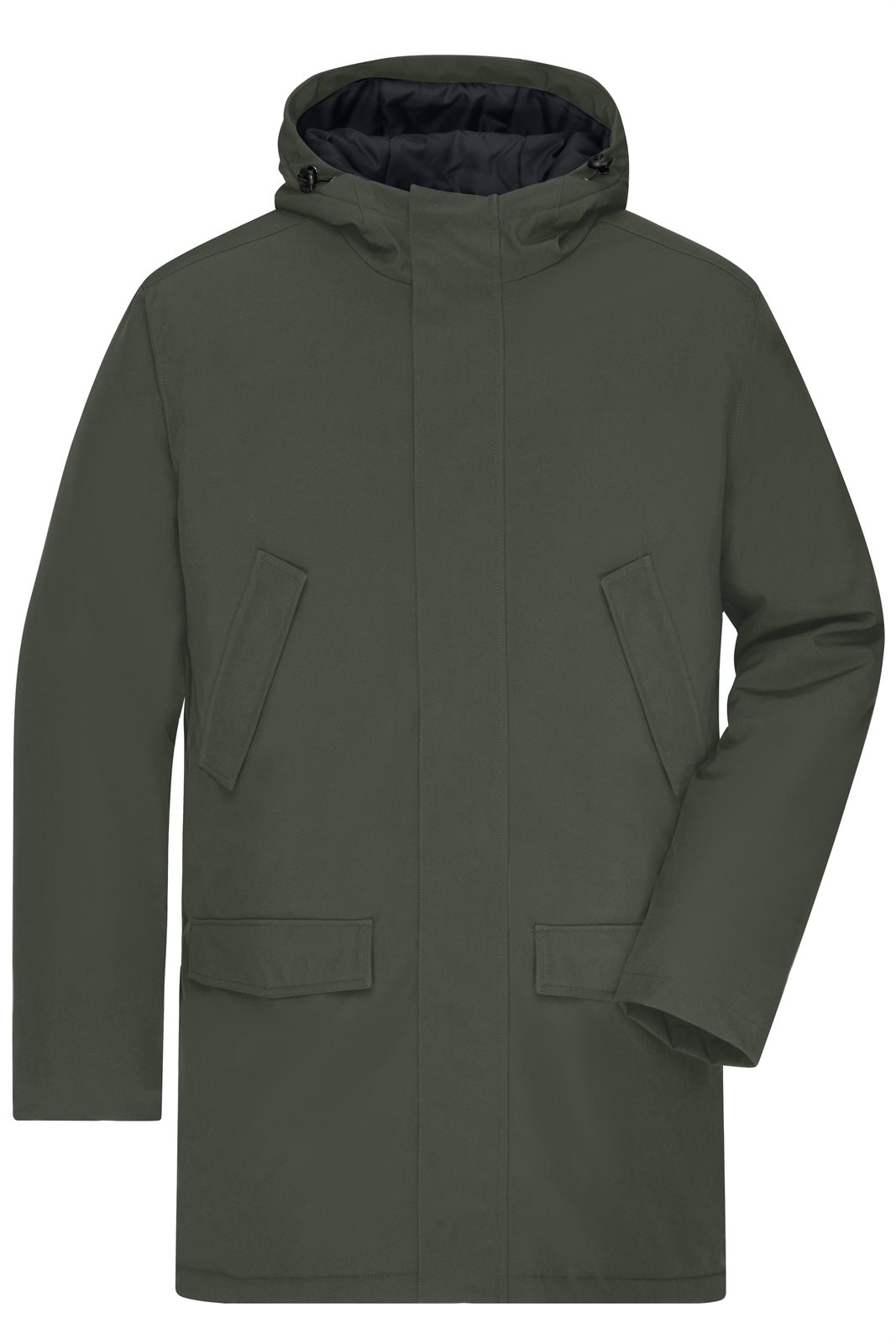 Mantel Herren Grün/Oliv – Men's Business Parka