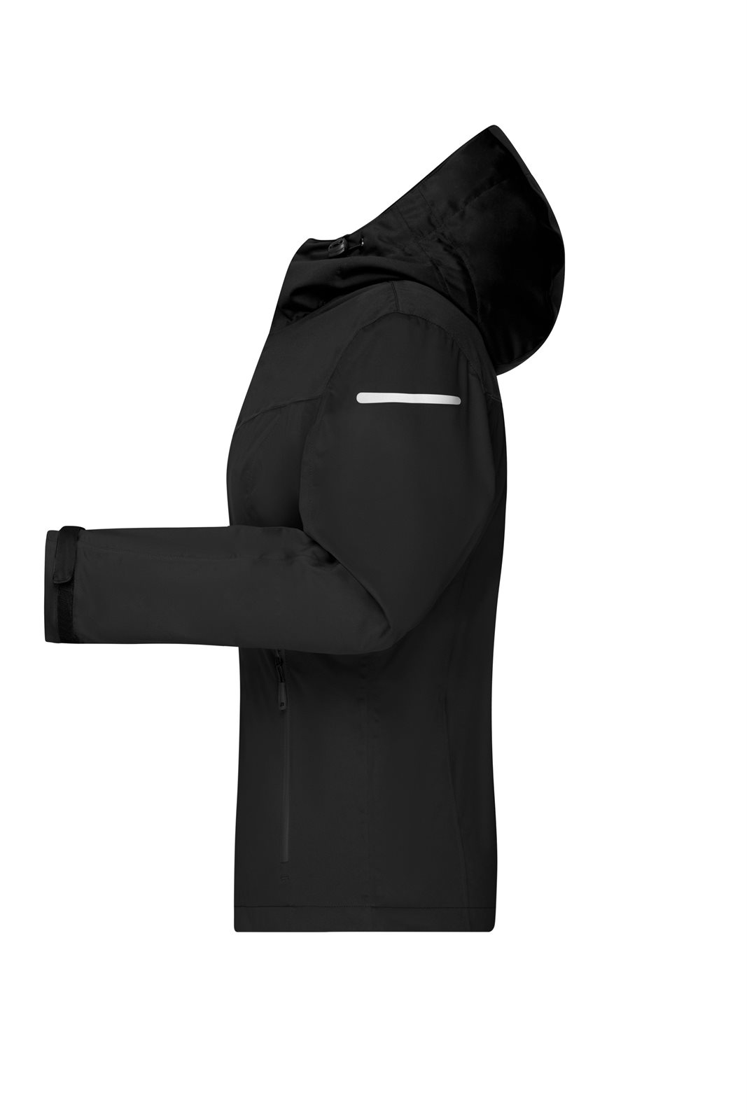Jacke Damen Schwarz – Ladies' Allweather Jacket GRS, Detailansicht